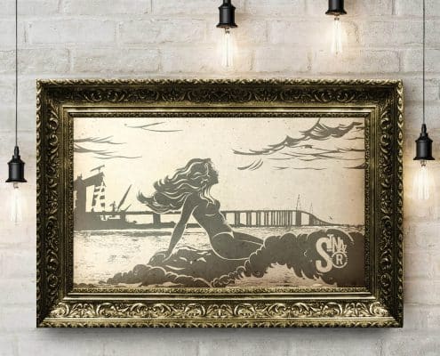 poster-vintage-sirene-saint-nazaire